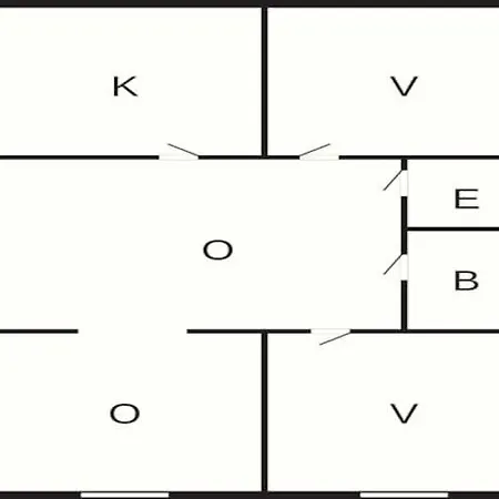 4 Person In Utvik-by Traum بيت للعطل Utvik